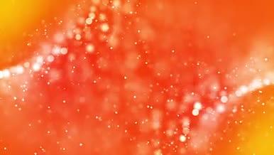 温暖橙红色动态粒子光斑背景视频的预览图